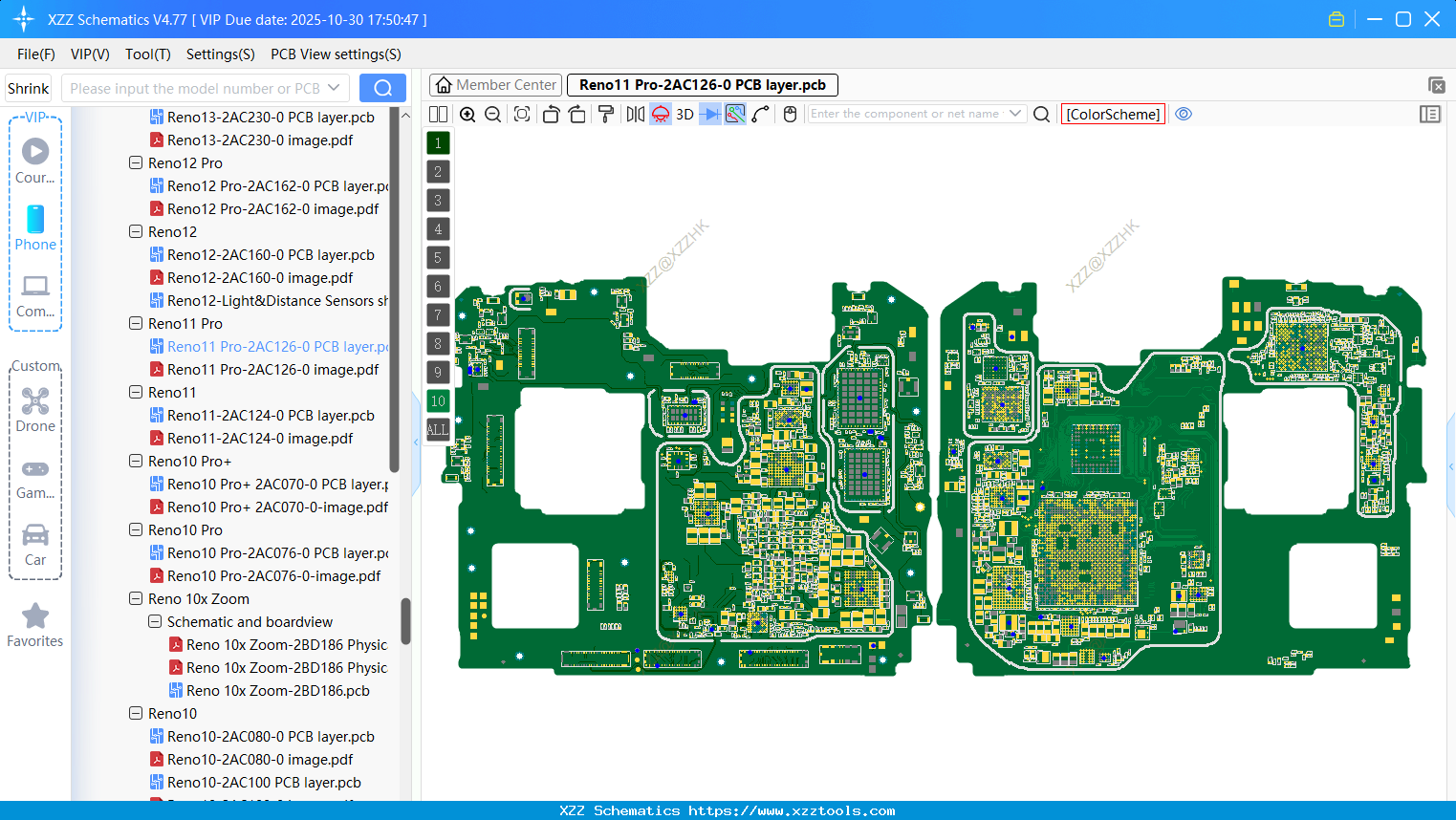 OPPO Reno11 Pro-2AC126-0 PCB Layer